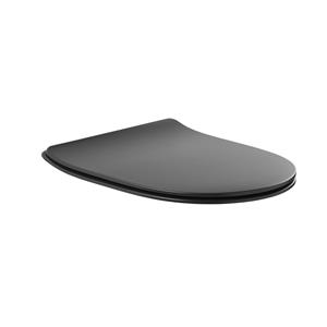 Boss & Wessing Toiletzitting BWS Calitri Softclose ClipOff Slim Mat Zwart