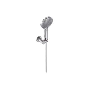 MAY Handdoucheset  3-Standen Handdouche, Verstelbare Wandsteun en Smooth Doucheslang 125 cm Chroom
