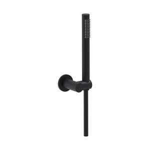 MAY Handdoucheset  Staaf Handdouche, Verstelbare Wandsteun en Smooth Doucheslang 125 cm Mat Zwart PED