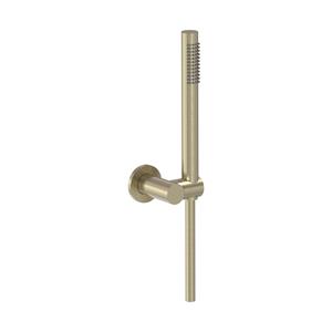 MAY Handdoucheset  Staaf Handdouche, Verstelbare Wandsteun en Smooth Doucheslang 125 cm Geborsteld Mat Goud PVD