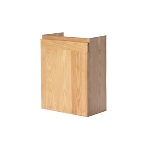 Sanilux Fonteinkast  Wood Hangend Greeplijst Korpus Eiken 52x40x22 cm 