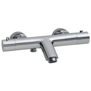 Aqua Splash Thermostatische Badmengkraan Hoh 15 cm Chroom Rimini 