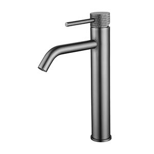 Aquasplash Wastafelmengkraan  Ridged XL Gunmetal 