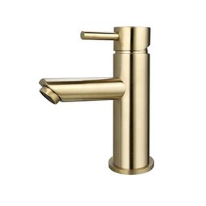 Sanilux Wastafelmengkraan  Mia Opbouw Messing Geborsteld Goud 
