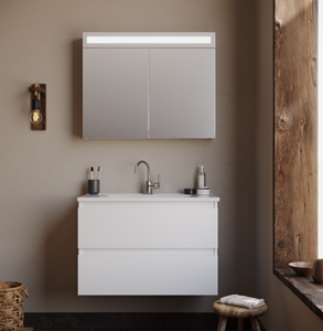 Sanexo Badkamermeubel Luccine 85 Wit