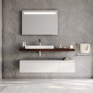 Sanexo Badkamermeubel Amici 140 Mat Wit