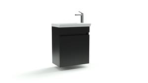 Sanexo Toiletmeubel Ivreo Mat Zwart