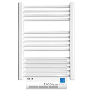HJM Noor500turbo Elektrische Ventilatorkachel 500+1000w Wit