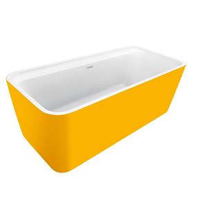 Allibert Bad Kolora 170x78cm Okergeel