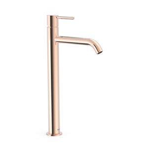 Tres Wastafelmengkraan  Study Exclusive 38,5 cm 1-Knop Rond Rosé Goud 