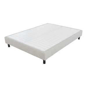 LA REDOUTE INTERIEURS Bedbodemkit met 20 flexibele latten + decoratieve hoes + poten