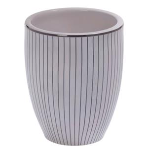 SPIRELLA Beker Ligne Wit/zilver