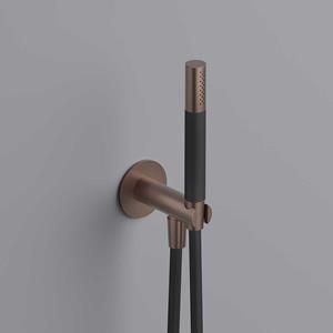 Hotbath Cobber handdouche met wanduitlaat en doucheslang chroom