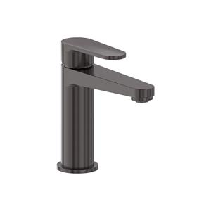MAY Wastafelmengkraan  Forma Opbouw Model S Geborsteld Carbon Black PVD