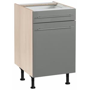 OPTIFIT Onderkast Bern 50 cm breed, met deur en lade, in hoogte verstelbare poten