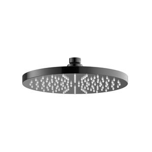 Hotbath Cobber hoofddouche 20cm zwart gepolijst PVD