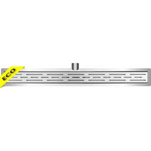 Xellanz Eco Douchegoot met Flens en Rooster - 80x7cm - RVS