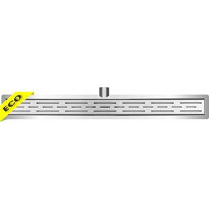 Xellanz Eco Douchegoot met Flens en Rooster - 90x7cm - RVS