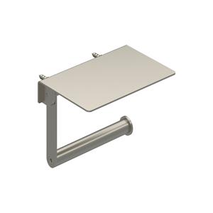 IVY Toiletrolhouder  Met Planchet Geborsteld Nickel PVD