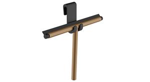Sanifun raamwisser Pico met flexibele glashaak geborsteld brons koper 25.