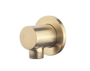 Sanifun Sing luxe mess.muur doucheaansluiting rond 1/2'' messing.