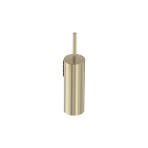 MAY Toiletborstel  Wandmodel Geborsteld Mat Goud PVD