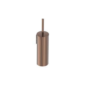 MAY Toiletborstel  Wandmodel Geborsteld Mat Koper PVD