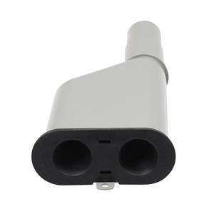Sanifun Semi Duo afvoer wasmachine en droger grijs.