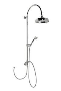 Sapho Vanity regendouche zonder douchekraan retro chroom