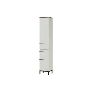 Huisenthuis.nl Badkamer kolomkast Serpa Kasjmier Walnoot 190 cm