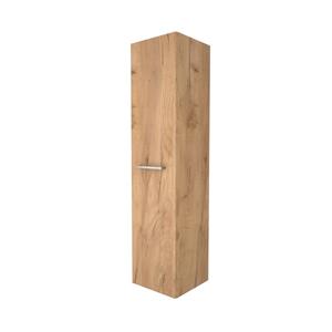 Boss & Wessing Kolomkast BWS Salt 35x35x150cm 1 Deur Met Greep (Kleurkeuze) Whisky Oak