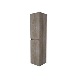 Boss & Wessing Kolomkast BWS Salt 35x35x150cm 2 Deuren Greeploos Scotch Oak