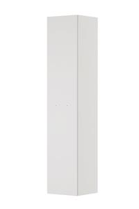 INK Hoge kast ls 1 deur met grepen gelakt 35 cm x 35 cm x 169 cm Hoogglans wit 1102010