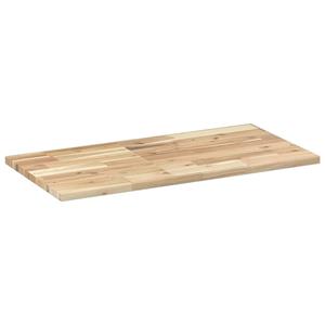 vidaXL Wandschap zwevend 80x40x2 cm onbehandeld massief acaciahout