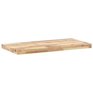 vidaXL Wandschap zwevend 80x40x4 cm onbehandeld massief acaciahout