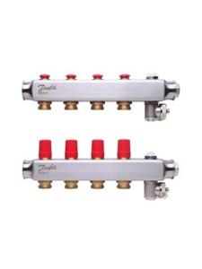 Danfoss floor heating manifold 4+4 SSM