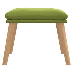 vidaXL Voetenbank 45x29,5x35 cm fluweel lichtgroen