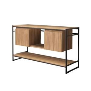 Tikamoon  Michal - Massief teakhouten en metalen badmeubel 140 cm