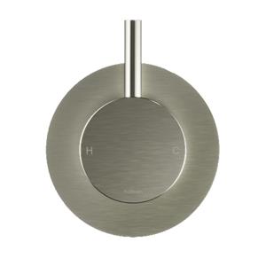 Hotbath Cobber Afbouwdeel Douchemengkraan Geborsteld Nikkel CB131