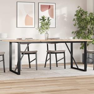 vidaXL Eettafelpoten O-frame 180x80x73 cm gietijzer
