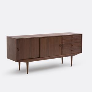 LA REDOUTE INTERIEURS Vintage buffetkast met 2 deuren en 4 lades Quilda