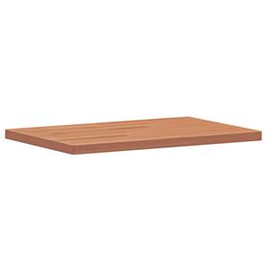 VidaXL Wastafelblad 60x40x2,5 cm massief beukenhout