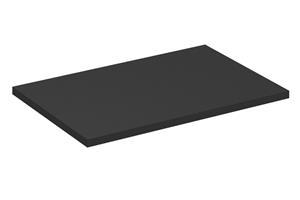 Comad Talia Casella wastafel toppaneel 80cm zwart eiken
