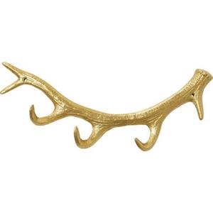 Kare Design Kare Kapstok Antler Gold 35cm