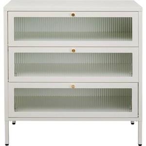 Kare Design Naxos Dressoir wit 3 deuren