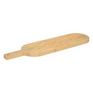 5five Serveerplank voor hapjes/tapas - 16 x 60 cm - bamboe hout - borrelplank - Extra groot -