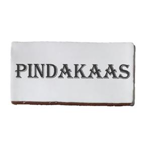 Terre d'Azur Cocina wandtegel met decor pindakaas 15x7,5cm wit