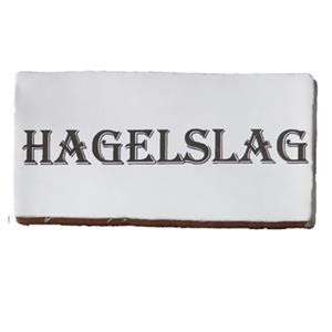 Terre d'Azur Cocina wandtegel met decor hagelslag 15x7,5cm wit