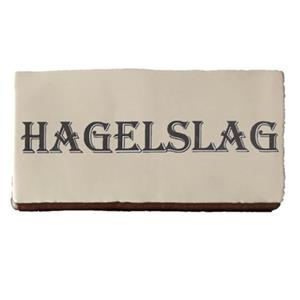 Terre d'Azur Cocina wandtegel met decor hagelslag 15x7,5cm creme