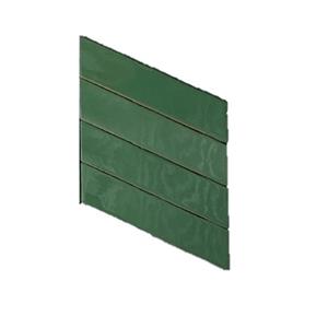 Terre d'Azur Granada wandtegel 6,4x27,5cm rechts groen